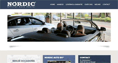 Desktop Screenshot of nordicauto.nl